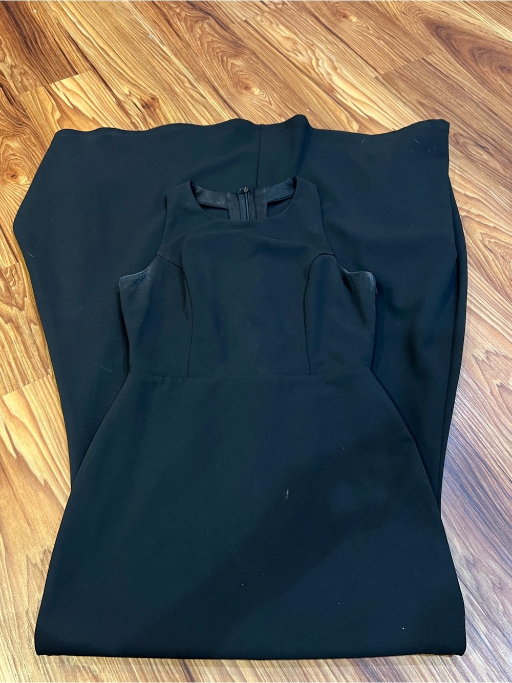 Lulu's Elegant Black Prom Sheath Dress